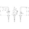 Комплект OMOIKIRI NAGANO PA + PURE DROP LITE 4216.8028