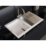 Мойка OMOIKIRI BANZEN 86-2-GB Artceramic/графит 4993319