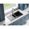 Мойка OMOIKIRI SAKAIME 86-2-DC Tetogranit/темный шоколад 4993201