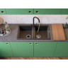 Мойка OMOIKIRI TEDORI 86-2-BL Tetogranit/черный 4993924