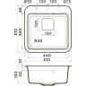 Мойка OMOIKIRI TASOGARE 51-GR Artgranit/Leningrad grey 4993740