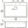 Мойка OMOIKIRI TEDORI 79-SA 4993950