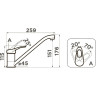 Смеситель OMOIKIRI KADO-DC 4994161