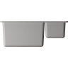 Мойка OMOIKIRI KATA 55-2-U-GR Artgranit/Leningrad Grey 4993390