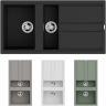 Мойка OMOIKIRI KITAGAWA 100-2-WG Artceramic/wind green 4993252