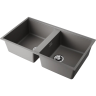 Мойка OMOIKIRI KITAGAWA 83-2-U-GR Artceramic/leningrad grey 4993810