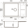Мойка OMOIKIRI SUMI 78A-LB-GR Artceramic/Leningrad grey 4997102