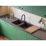 Мойка OMOIKIRI TEDORI 86-2-BE Tetogranit/ваниль 4993925