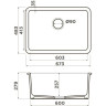 Мойка OMOIKIRI TORISHIMA 67-U/I-WH Glossy Natceramic/белый 4993866